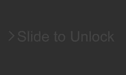 An example of Unlock Slide Bar